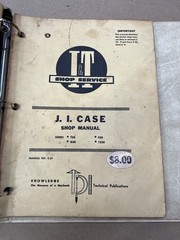 Lot Of 5 Dealer Shop Service Manuals Tractor JI Case 930 I&T 1270 730 430& More