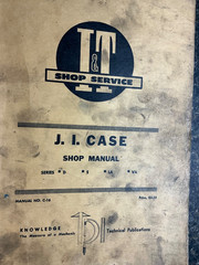 J.I. Case Series D, S, LA, VA, Shop Manual