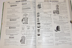 VINTAGE 1945 INDUSTRIAL ELECTRICAL SUPPLIES CATALOG! LAMPS/TRAFFIC LIGHTS/ALARMS