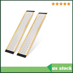 ❤️2pcs 5ft Aluminum ATV Truck Shed Ramp Loading Ramps For Motorcycle Mower 880 l