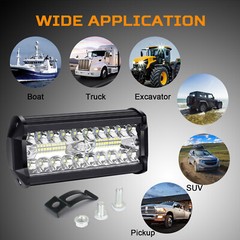 12V 7inch LED Work Light Headlight fit John Deere Case New Holland Tractor 7″