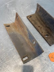 1979 Massey Ferguson MF 2775 Tractor Side Hood Panel Brackets