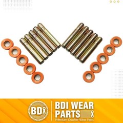 Bucket Teeth Pins 8E6358 & 8E6359 Retainers for Cat J350 1U3351 1U3352 -10 Pack