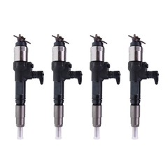 4X Fuel Injector 7024332 7485369 for Kubota V3800 Engine Bobcat Loader A770 S750