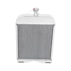 8N8005 AR2018 86551430 3 Row Aluminum Radiator w/Cap Fits Ford 2N 8N 9N Tractors