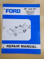Ford 48″ & 60″ Direct Drive Mid-Mount Mowers Repair Manual SE 4670 688