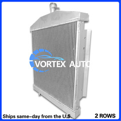 2 Rows Aluminum Radiator for Lincoln Welder 200 250 AMP SA200 SA250 G1087 H19491