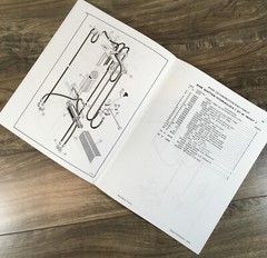 J I Case 530 Forklift Ck Construction King Parts Catalog Manual No. A918