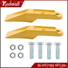 Findmall 2PC Mini Excavator Bucket Teeth Accessories for Narrow Bucket