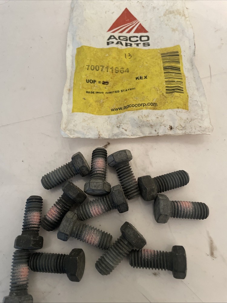 AGCO 700711964 CAP SCREW 7/16″-14 X 1, GRADE 8 SET OF 13