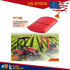 Sun Shield Tuff Top Tractor Canopy For ROPS 48″ X 52″-Red For 2″ x 2″ or 2″ x3″
