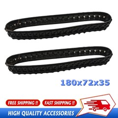 2PCS For JCB 8008CTS Rubber Track – 180x72x35 – Cross Application Tread