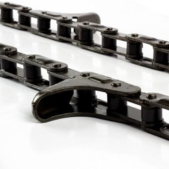 CA555 Agricultural Roller Chain w/ Attachment Link 10 Ft Heavy Duty