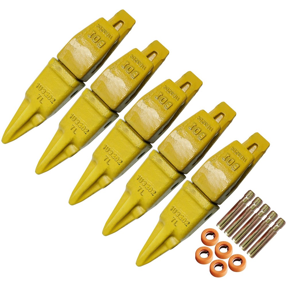 119-3204 CAT Style J200 Backhoe Bucket Shank & 1U3202TL Bucket Teeth with Pin -5