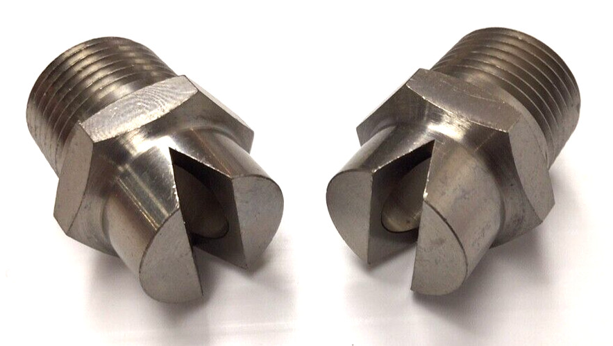 SMC IN-225-1054 Wide Angle Spray Nozzle R3/8 Thread IN2251054 (Pack Of 2)