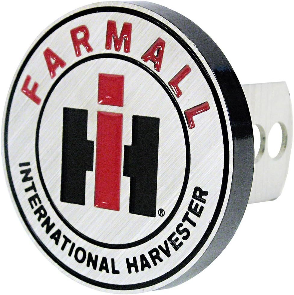 Farmall International Harvester 1.25 Inch Trailer Hitch Cover Durable Metal D…