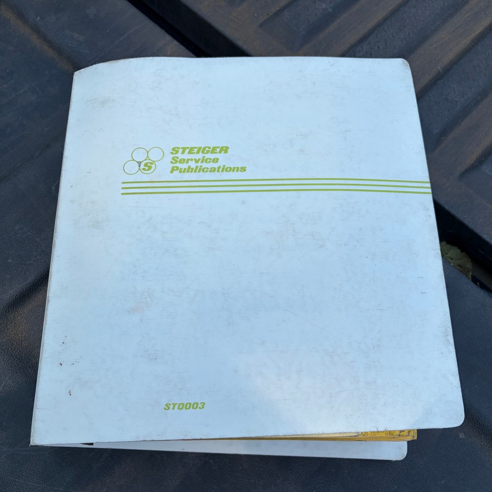 Vintage 1970s Steiger Tractor Product Support Service News & Bulletins Binder