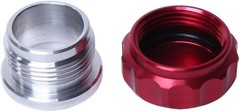 1.5inches Fuel Cap Weld On Filler Neck And Oil Tank Cap Red Color (1.5inch)