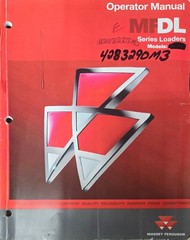 MANUAL PARTS NUMBER 4283290M3 MASSEY FERGUSON DL130 LOADER