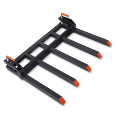 ✅48″ Bucket Clamp on Debris Forks to 2500 LBS Capacity 5 Fork Heavy Duty Clamp-O