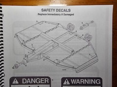 Woods 214-1 214Q-1 SM214-1 SM214Q-1 Rotary Cutter Mower Operator & Parts Manual
