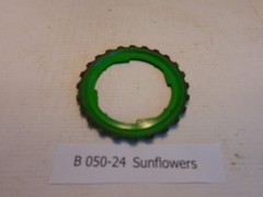 Lustran USED Sunflower Plates and Filler Rings