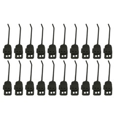 20 Pc. Left Hand Rubber Rake Teeth Set Fits New Holland 216 258 259 850613 65668