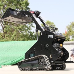 13.5HP Mini Skid Steer Twin cylinde Tracked Loader Three Pumps New Upgraded