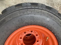 NEW HD 31X15.5-15 Hippo Skid Steer Tires/Rims for Bobcat-8PLY-31-15.5-15