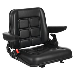 Forklift Seat Forklift Seat with Safety Belt and Armrest Tractor Excavator Seat