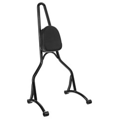 Rear Sissy Bar Passenger Backrest Pad For Harley Sportster XL883 1200 04-22
