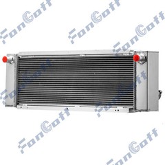 4-Row Aluminum Radiator For Bobcat Skid Steer 645 743 743B,743DS 6648820,6630186