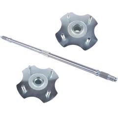Axle Shaft & Wheel Hubs Kit for Honda Foreman 500 TRX500FE TRX500FM ES S Rear