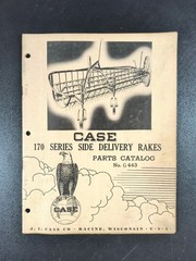 1950 Case Tractor 170 Side Delivery Rake Dealer Parts Catalog Manual Brochure