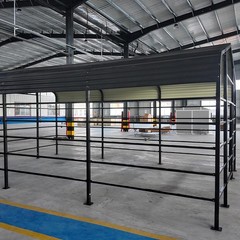 13x20ft Galvanized Livestock Shelter Metal Cattle Shed Steel Barn Horse Goat