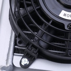 For H12 / QH12 Mini Excavator Attachment Radiator Plus Hydraulic Oil Cooler Fan