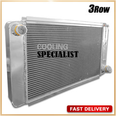 Full Aluminum Race Pro Radiator Fit 28 x 16 Chevy / GM 3-Row High-Performance