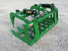 60″ Dual Cylinder Root Grapple Bucket Attachment Fits John Deere Tractor Loader