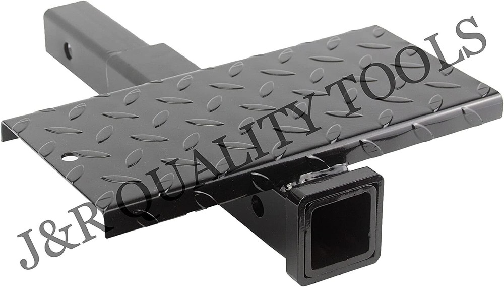 18″ Hitch Extension 2″ Receiver w/ Step Hitch Mount Extender for Truck Trailer