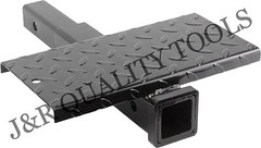 18″ Hitch Extension 2″ Receiver w/ Step Hitch Mount Extender for Truck Trailer
