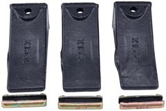 3PCS Bucket Teeth-Roll Pins X156L TX156 Heavy Duty for Backhoe Loader &Excavator
