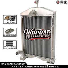 # 86551430 AR2018 8N8005 Aluminum Tractors Radiator+Cap for Ford 8N 9N 2N