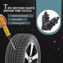 60PCS Car Vacuum Tire Repair Nail Rubber Screw Nails+ Screwdriver
