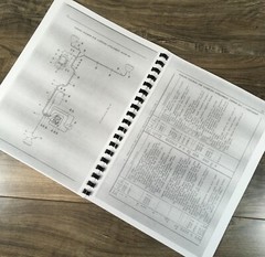 International Farmall A AV B BN Tractor Service Shop Parts Repair Manual Set