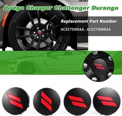 4pcs 63mm 2.5 inches Slash Wheel Center Cap Covers Fit for Dodge Charger