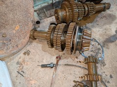 Farmall M Tractor M&W 9 Speed Transmission Set Up Cable Style 9 Speed
