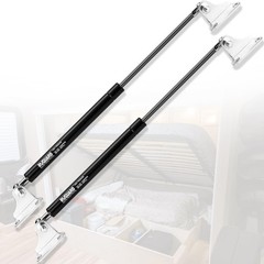 RVGUARD RV Gas Struts, 20inch 80lbs Spring for Camper Bed, silver