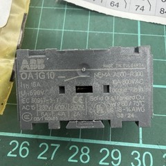 100060323 Normet ABB Auxiliary Contact Block OA1G10 Electrical Mining Equipment