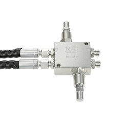 Cushion Valve Kit Complete 1/4 inch Hydraulic M14x1.5 Fitting 2 Hoses Included