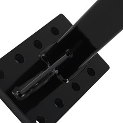 3 Position Pintle Hitch Mount Plate for 2″ Hitch Steel 20000 lbs Capacity